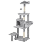 Katzenbaum Turm mit Plattform Liegemulde und Sisalstämmen