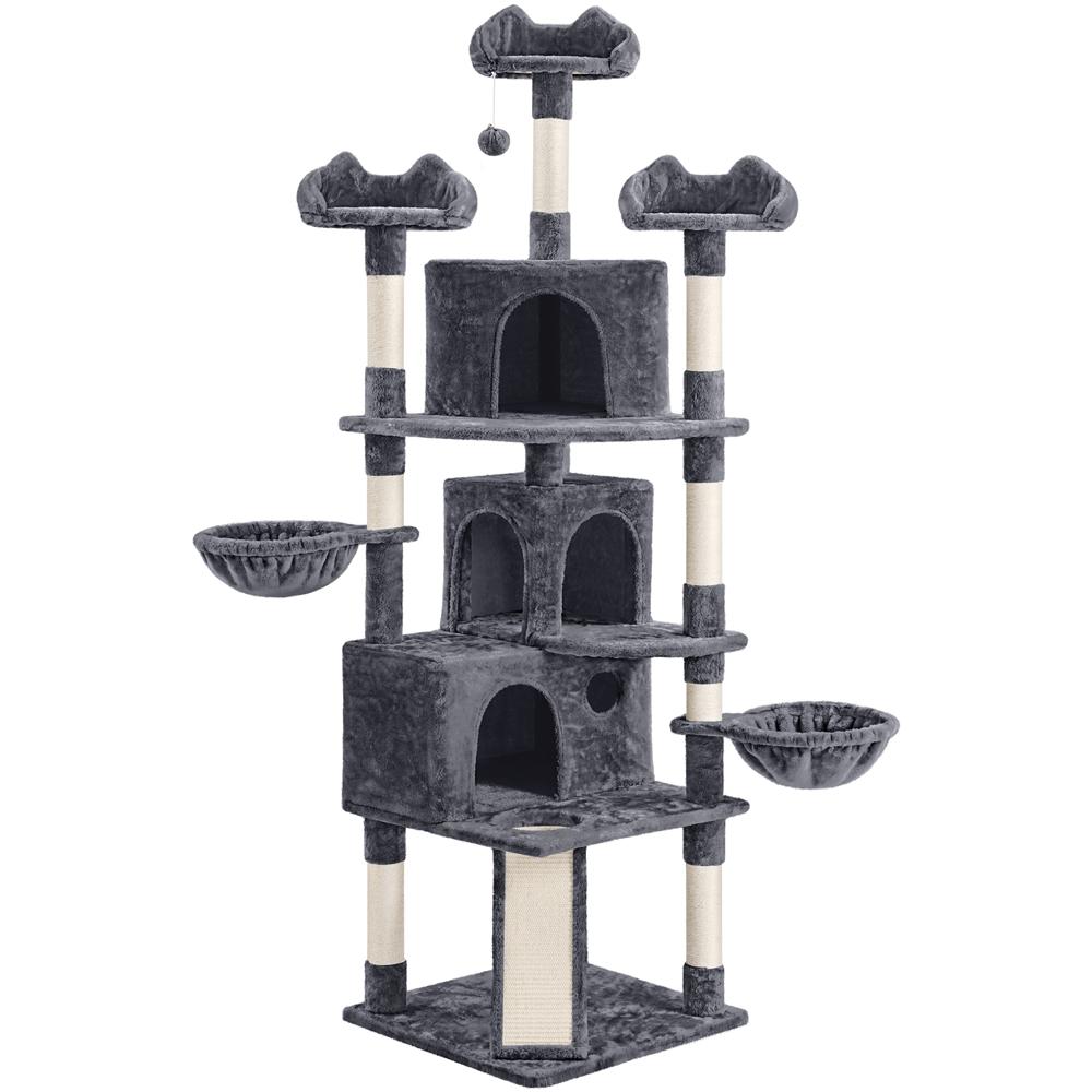 XXL Katzenbaum mit gemütlichen Höhlen und Hängematten