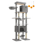 Katzenbaum Mehrstufig mit Plattform Höhlen und Hängematten