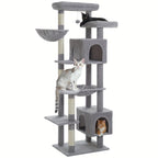 Großer Kratzturm mit Hängematte Perch Haus für Erwachsene Katzen