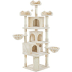 XXL Katzenbaum mit gemütlichen Höhlen und Hängematten